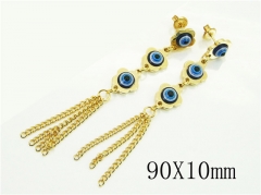HY Wholesale Earrings 316L Stainless Steel Popular Jewelry Earrings-HY60E1752GKO