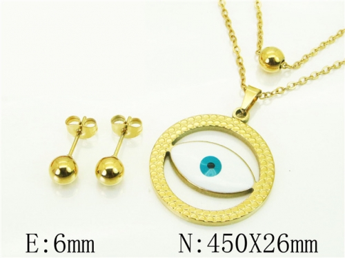 HY Wholesale Jewelry 316L Stainless Steel jewelry Set-HY91S1687PW