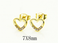 HY Wholesale Earrings 316L Stainless Steel Popular Jewelry Earrings-HY12E0330AII