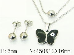 HY Wholesale Jewelry 316L Stainless Steel jewelry Set-HY91S1752NQ