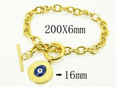 HY Wholesale Bracelets 316L Stainless Steel Jewelry Bracelets-HY91B0456PV
