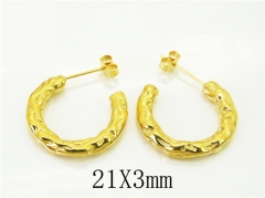 HY Wholesale Earrings 316L Stainless Steel Popular Jewelry Earrings-HY06E0434HFF
