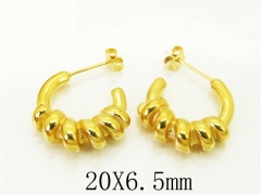 HY Wholesale Earrings 316L Stainless Steel Popular Jewelry Earrings-HY06E0438HEE