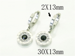 HY Wholesale Earrings 316L Stainless Steel Popular Jewelry Earrings-HY24E0131HHE