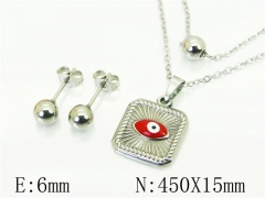 HY Wholesale Jewelry 316L Stainless Steel jewelry Set-HY91S1745NA
