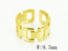 HY Wholesale Popular Rings Jewelry Stainless Steel 316L Rings-HY15R2612CKO