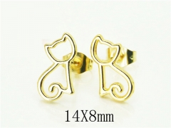 HY Wholesale Earrings 316L Stainless Steel Popular Jewelry Earrings-HY12E0324EHL