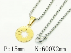 HY Wholesale Necklaces Stainless Steel 316L Jewelry Necklaces-HY41N0278NZ