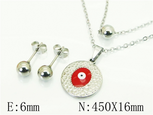 HY Wholesale Jewelry 316L Stainless Steel jewelry Set-HY91S1737NV