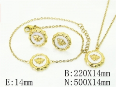 HY Wholesale Jewelry 316L Stainless Steel jewelry Set-HY59S2543HIW