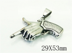 HY Wholesale Pendant Jewelry 316L Stainless Steel Jewelry Pendant-HY13PE1998NX