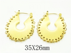 HY Wholesale Earrings 316L Stainless Steel Popular Jewelry Earrings-HY80E0839OF