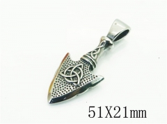 HY Wholesale Pendant Jewelry 316L Stainless Steel Jewelry Pendant-HY13PE1953MA
