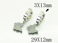 HY Wholesale Earrings 316L Stainless Steel Popular Jewelry Earrings-HY19E0011KD