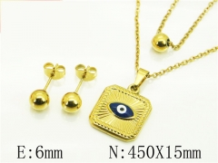 HY Wholesale Jewelry 316L Stainless Steel jewelry Set-HY91S1710PZ