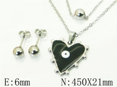 HY Wholesale Jewelry 316L Stainless Steel jewelry Set-HY91S1756NS