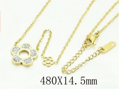 HY Wholesale Necklaces Stainless Steel 316L Jewelry Necklaces-HY19N0525OW