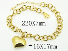 HY Wholesale Bracelets 316L Stainless Steel Jewelry Bracelets-HY66B0129OL