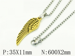 HY Wholesale Necklaces Stainless Steel 316L Jewelry Necklaces-HY41N0283HEE