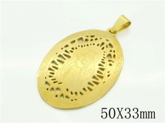 HY Wholesale Pendant Jewelry 316L Stainless Steel Jewelry Pendant-HY12P1720LR