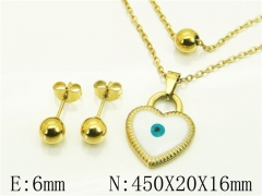 HY Wholesale Jewelry 316L Stainless Steel jewelry Set-HY91S1703PE