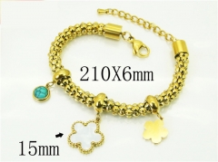 HY Wholesale Bracelets 316L Stainless Steel Jewelry Bracelets-HY32B0971HHL