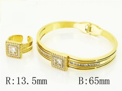 HY Wholesale Bangles Jewelry Stainless Steel 316L Fashion Bangle-HY80B1761HOL