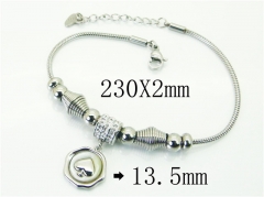 HY Wholesale Bracelets 316L Stainless Steel Jewelry Bracelets-HY24B0222HJT