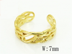 HY Wholesale Popular Rings Jewelry Stainless Steel 316L Rings-HY15R2620SKO