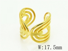HY Wholesale Popular Rings Jewelry Stainless Steel 316L Rings-HY15R2480XKO