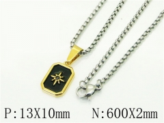 HY Wholesale Necklaces Stainless Steel 316L Jewelry Necklaces-HY41N0277PA
