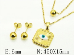 HY Wholesale Jewelry 316L Stainless Steel jewelry Set-HY91S1707PX