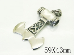 HY Wholesale Pendant Jewelry 316L Stainless Steel Jewelry Pendant-HY72P0072HJD