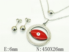 HY Wholesale Jewelry 316L Stainless Steel jewelry Set-HY91S1725NE