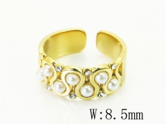 HY Wholesale Popular Rings Jewelry Stainless Steel 316L Rings-HY80R0024NL