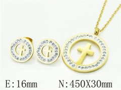 HY Wholesale Jewelry 316L Stainless Steel jewelry Set-HY02S2898HWW