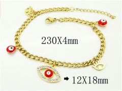 HY Wholesale Bracelets 316L Stainless Steel Jewelry Bracelets-HY24B0213HHL