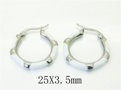 HY Wholesale Earrings 316L Stainless Steel Popular Jewelry Earrings-HY06E0449OQ