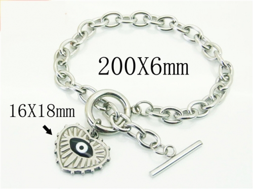HY Wholesale Bracelets 316L Stainless Steel Jewelry Bracelets-HY91B0418OV
