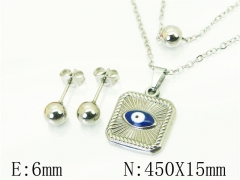 HY Wholesale Jewelry 316L Stainless Steel jewelry Set-HY91S1746NU