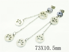 HY Wholesale Earrings 316L Stainless Steel Popular Jewelry Earrings-HY91E0496PS