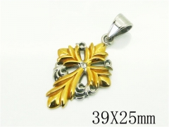 HY Wholesale Pendant Jewelry 316L Stainless Steel Jewelry Pendant-HY72P0048HFF