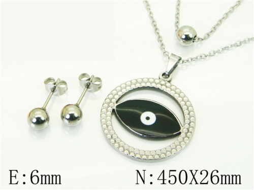 HY Wholesale Jewelry 316L Stainless Steel jewelry Set-HY91S1724NT