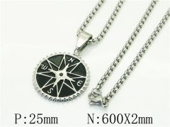 HY Wholesale Necklaces Stainless Steel 316L Jewelry Necklaces-HY41N0259HIQ