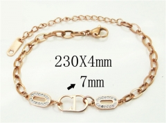 HY Wholesale Bracelets 316L Stainless Steel Jewelry Bracelets-HY19B1109PX