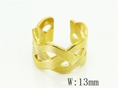 HY Wholesale Popular Rings Jewelry Stainless Steel 316L Rings-HY15R2472WKO