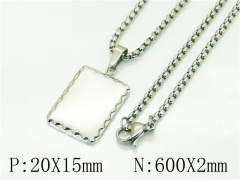 HY Wholesale Necklaces Stainless Steel 316L Jewelry Necklaces-HY41N0236OQ