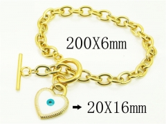HY Wholesale Bracelets 316L Stainless Steel Jewelry Bracelets-HY91B0441PB