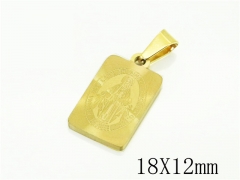 HY Wholesale Pendant Jewelry 316L Stainless Steel Jewelry Pendant-HY12P1746KX