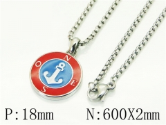 HY Wholesale Necklaces Stainless Steel 316L Jewelry Necklaces-HY41N0246HEL